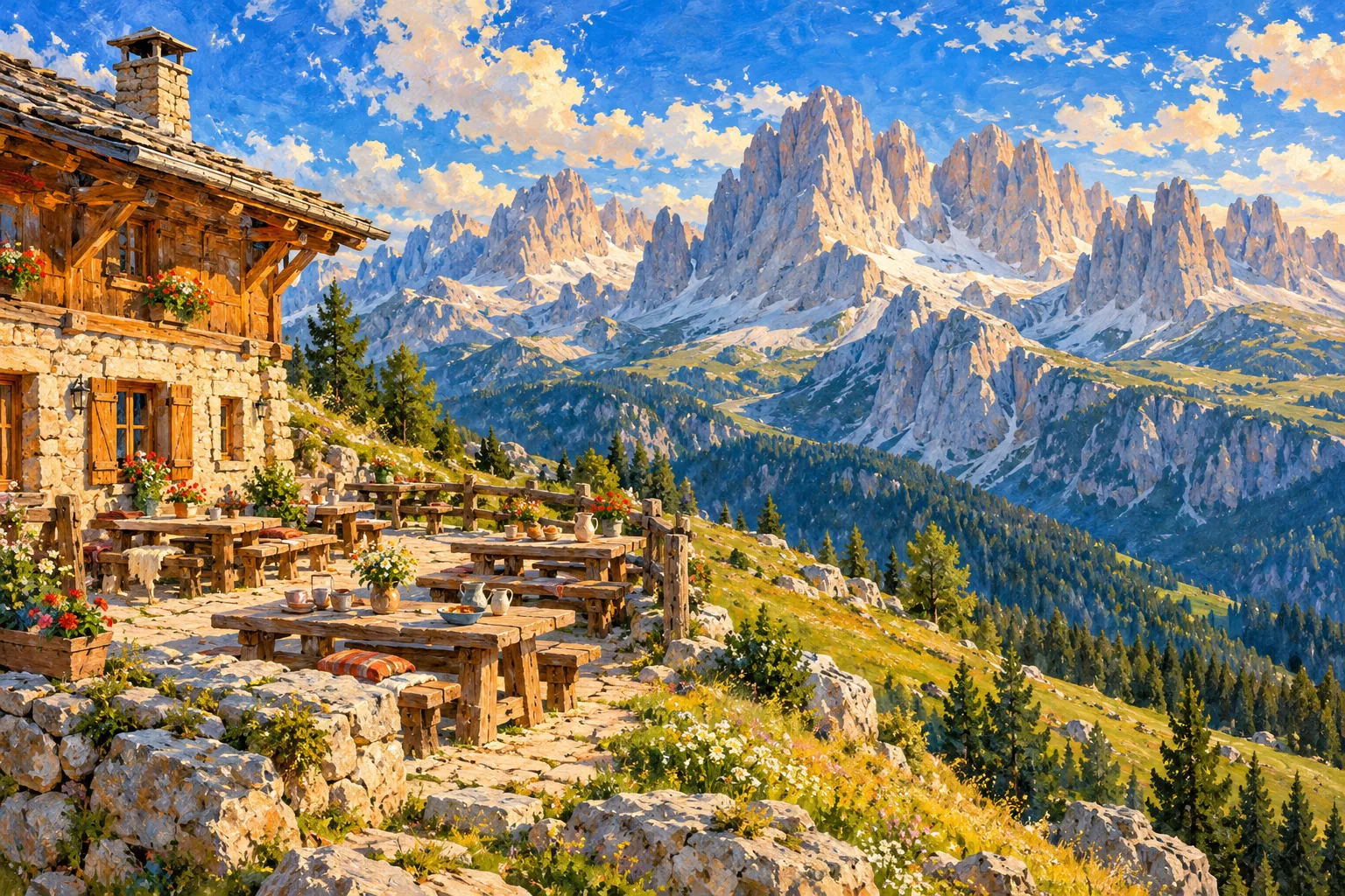 Rifugio life — The Dolomites