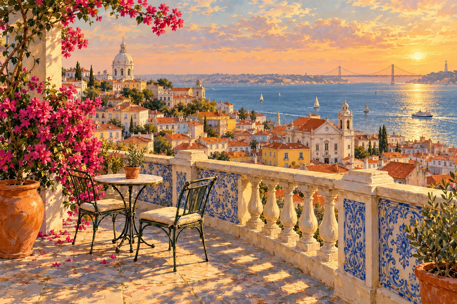 Golden hour — Lisbon