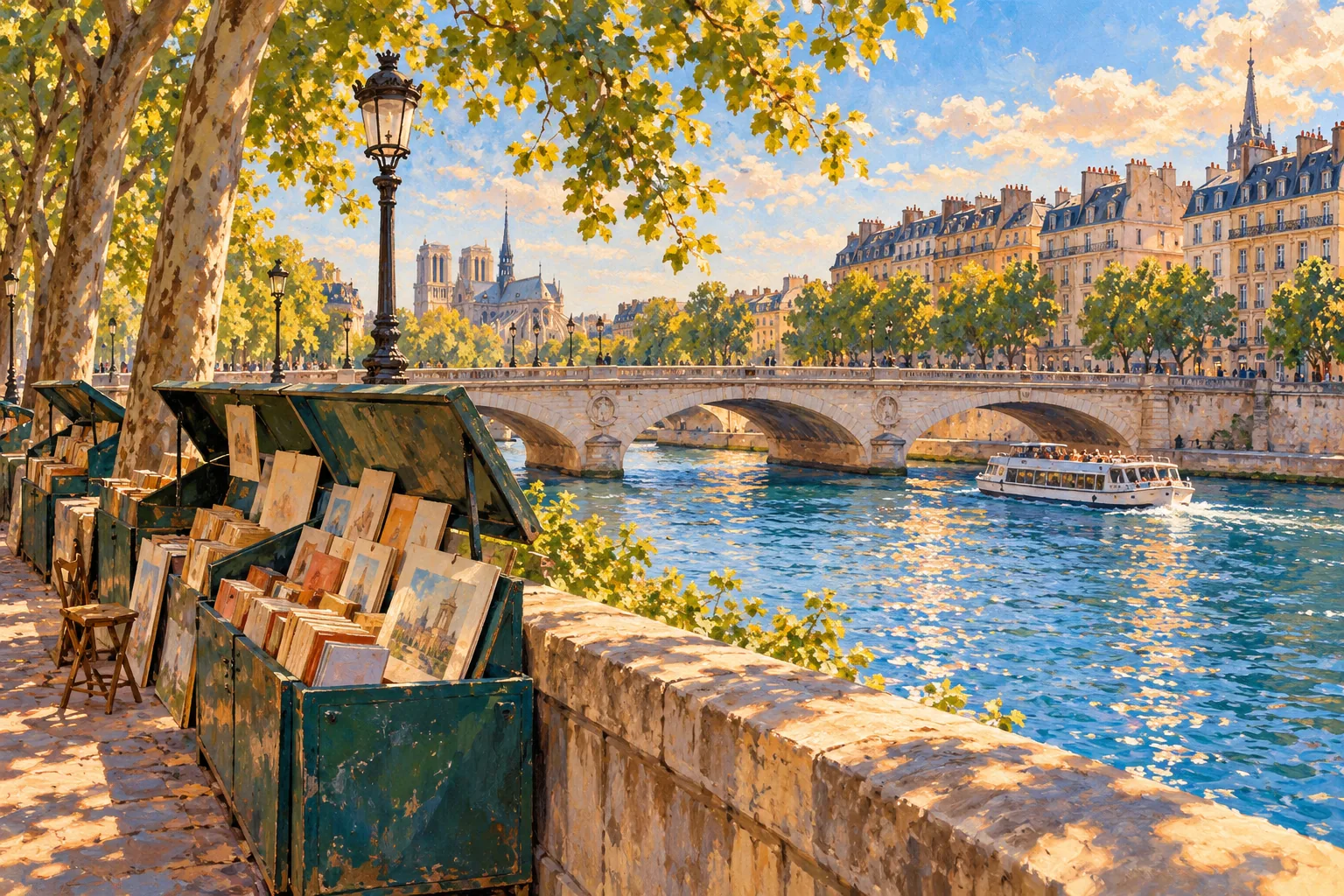 On the Seine — Paris