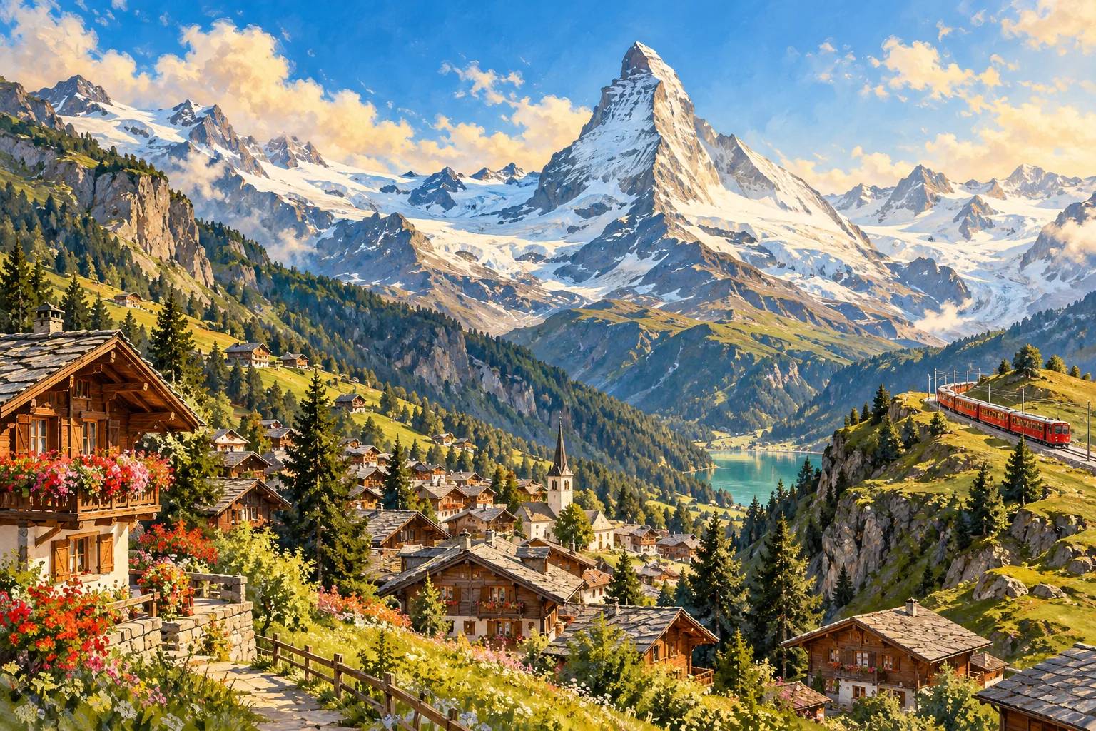 Swiss Alps, Switzerland